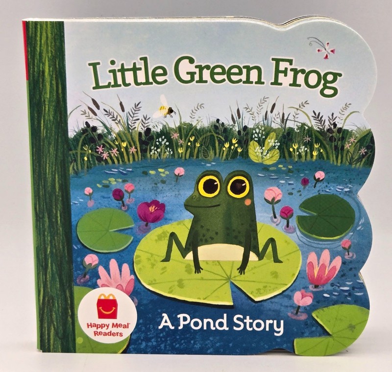 2024 McDonalds Happy Meal Readers Little Green Frog Book Cottage Door Press gallery