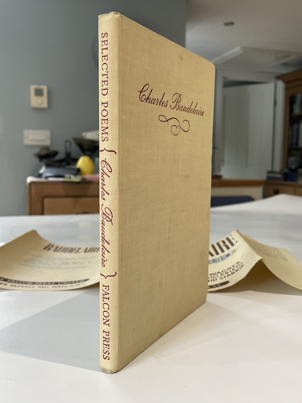 Charles Baudelaire: Selected Poems Falcon Press 1st ed 1946 Illustrations gallery