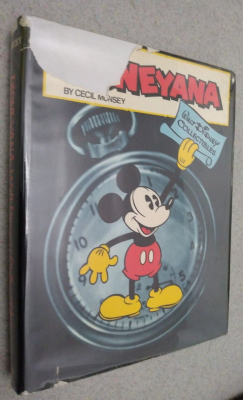 Disneyana Walt Disney Collectibles by Cecil Munsey HC DJ 385 PAGES 1974