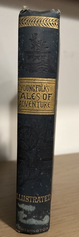 Antique Book Young Folks’ Tales of Adventure William Robert Chambers 1889 Rare gallery
