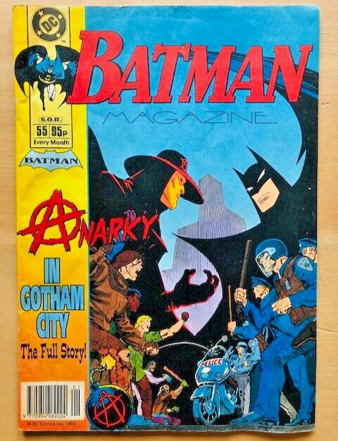 BATMAN MAGAZINE – Pub. FLEETWAY EDITIONS – P/B – 1993
