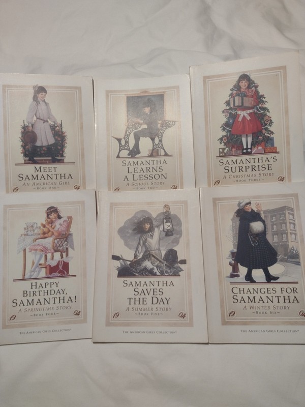 6 Samantha An American Girl Book Set (no outer box) – 1st Edition pre owned