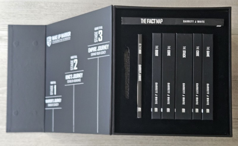 Garrett J White Warrior Box 7 Book Set Door Code Game Core Fact Map Be Man Stack gallery