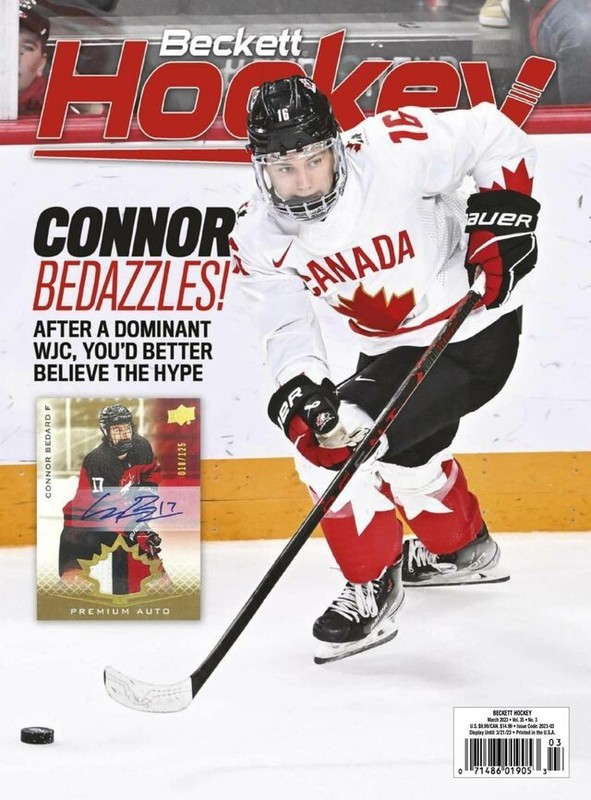 BECKETT HOCKEY MAGAZINE | #367 MARCH 2023 | CONNOR BEDAZZLES!