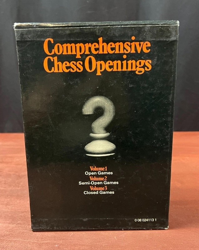 Comprehensive Chess Openings by Y. Estrin and V. N. Panov, Book Box Set Vol 1-3