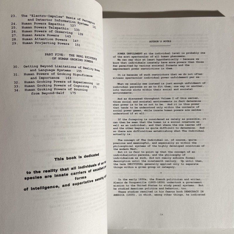Secrets of Power Volume II: The Vitalizing of Individual Powers Ingo Swann RARE gallery
