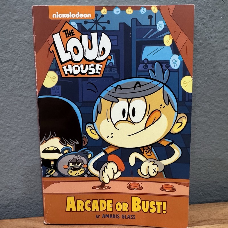 Arcade or Bust! (The Loud House: Chapter – Paperback, by Glass Amaris – Good