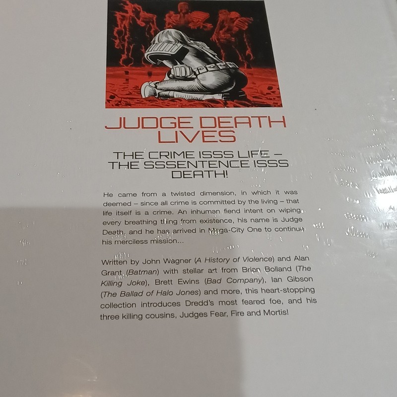 Judge Dredd Mega Collection Judge Death Lives Vol 6 #33 NEW/SEALED Brian Bolland gallery
