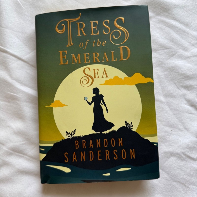 NEW Tress of the Emerald Sea Brandon Sanderson Hardcover First Tor Edition 2023