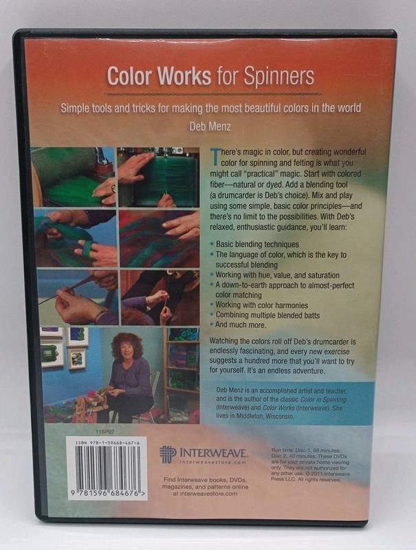 Color Works for Spinners by Deb Menz (2011, DVD) gallery