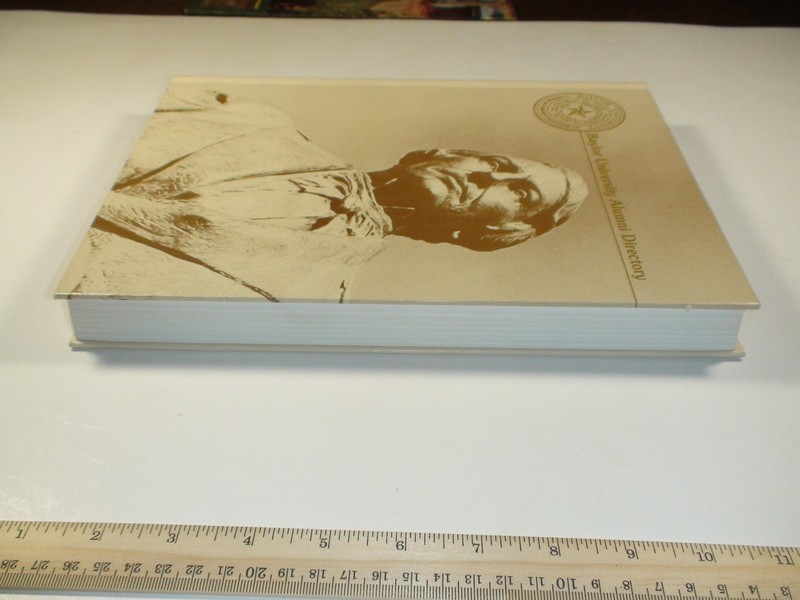 1987 Baylor University Alumni Directory 670 pages PERFECT No Markings Inside gallery