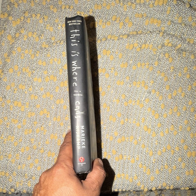 Marieke Nijkamp This Is Where It Ends HC Sourcebooks Fire YA Fiction Dust Jacket gallery