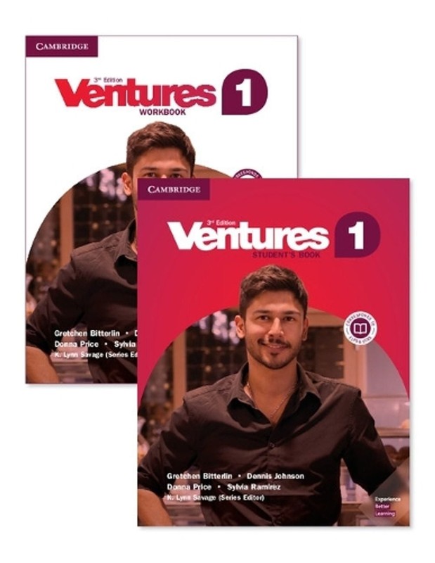 Ventures Level 1 Value Pack by Gretchen Bitterlin (English) Book & Merchandise B