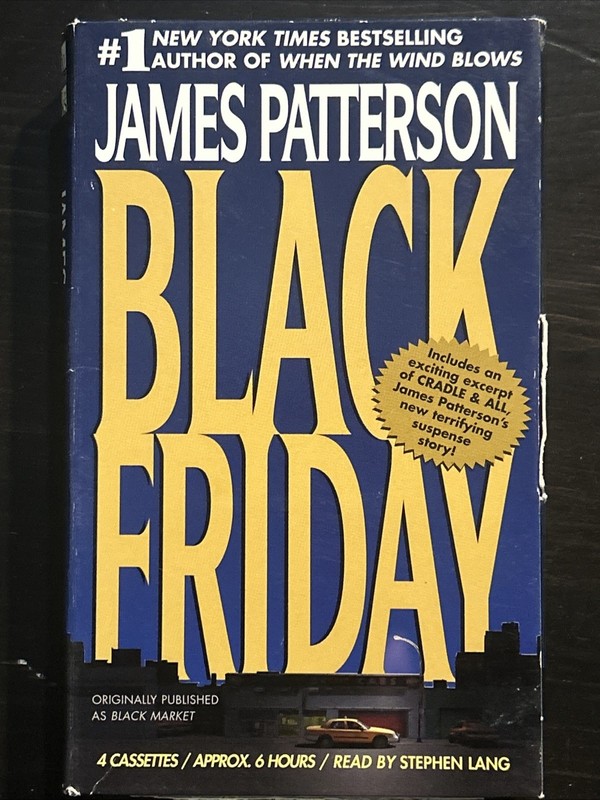 Time Warner Audiobooks James Patterson‘S Black Friday Read By Stephen Lang