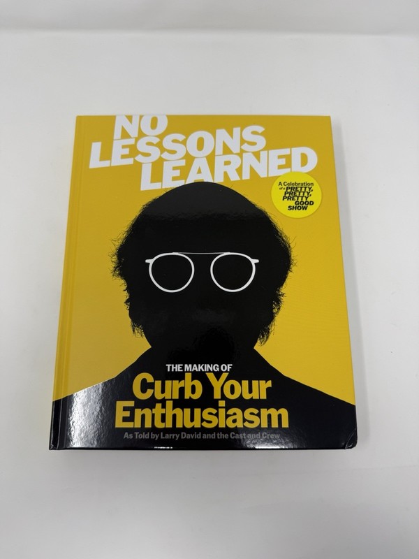 Making of Curb Your Enthusiasm as Told by Larry David AUTOGRAPHED *DAMAGED* LOOK