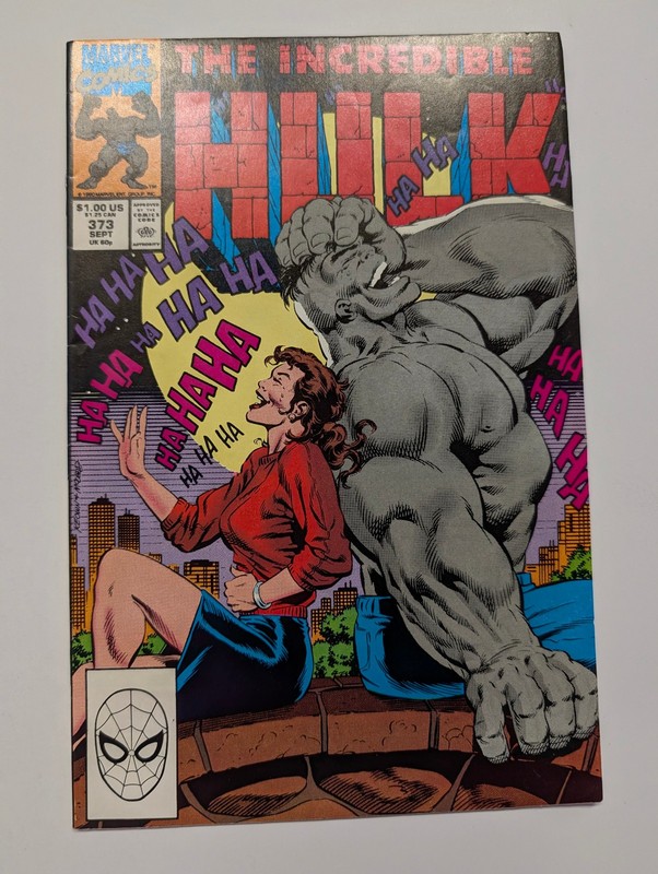 Incredible Hulk #373, Marvel Comics, 1990.