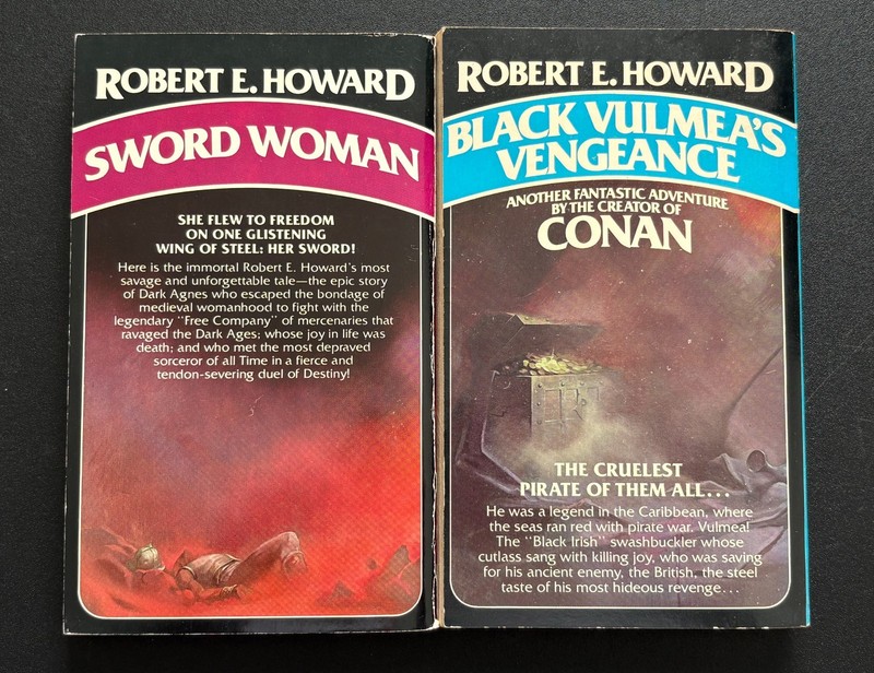 ROBERT E. HOWARD BOOK LOT BLACK VULMEA'S VENGENANCE & SWORD WOMAN (1979) BERKLEY gallery