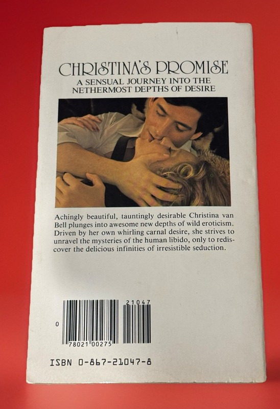CHRISTINA'S PROMISE Blakely St James, 1980 Soft Cover Book gallery