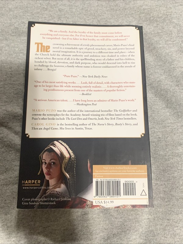 Family : A Novel by Mario Puzo (2011, Trade Paperback) gallery