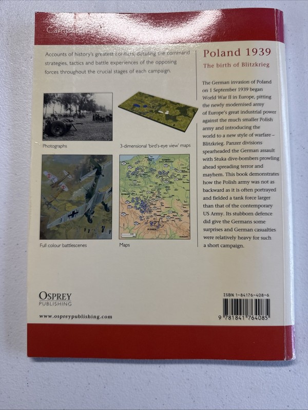 Osprey Military Campaign #107 Poland 1939 : the Birth of Blitzkrieg gallery