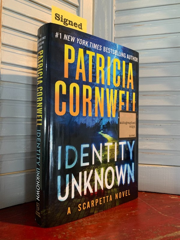 SIGNED - Identity Unknown by PATRICIA CORNWELL (2024, Hardcover) -1st ed. gallery