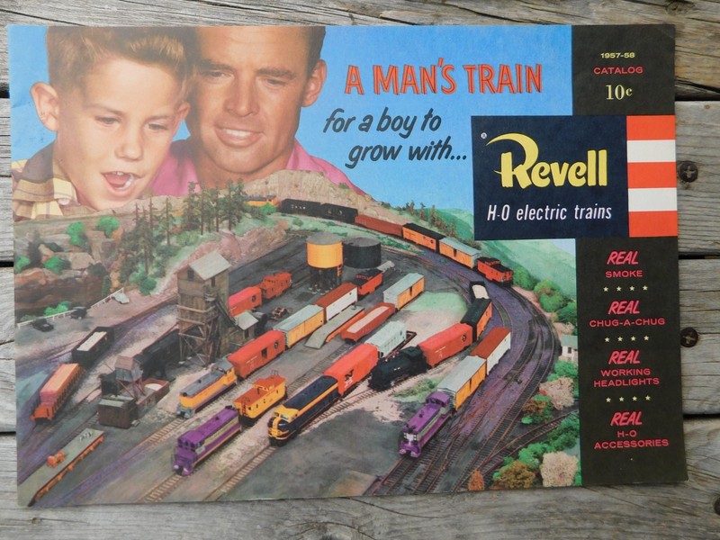 Lot of 3 REVELL H-O ELECTRIC TRAINS Catalogs 1956, 57-58 & 58-59 gallery