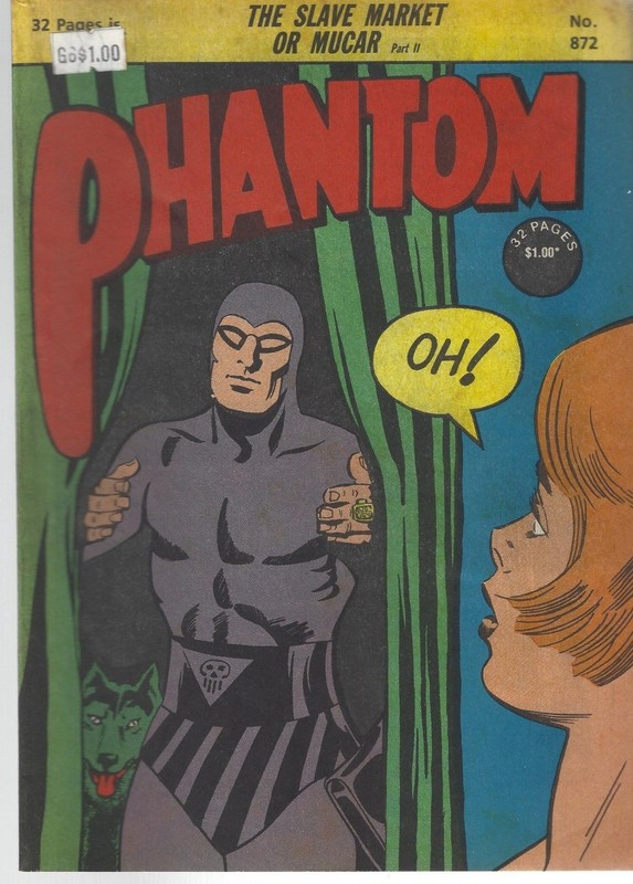 Frew Phantom Comic No 872, 32 pages, 1987 VGC