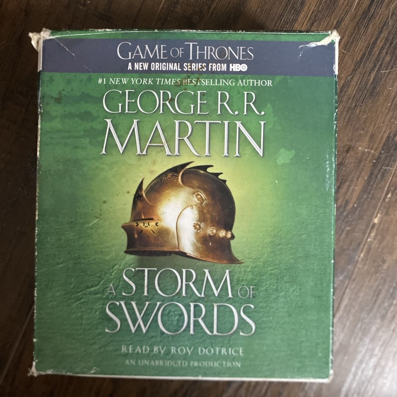 A Storm of Swords: A Song of Ice – Audio CD, by Martin George R. C3-051