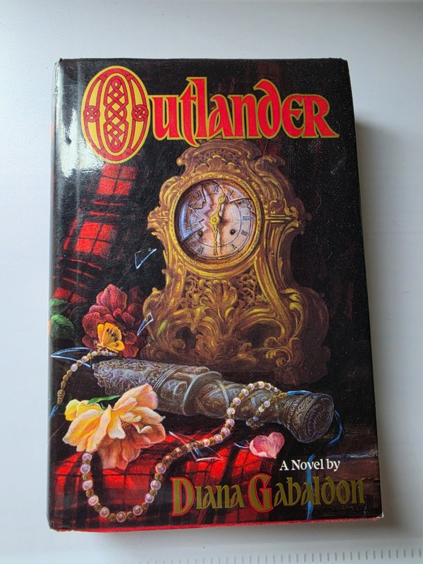 Outlander (Outlander Series) by Diana Gabaldon Hardcover 1991 Dust Jacket