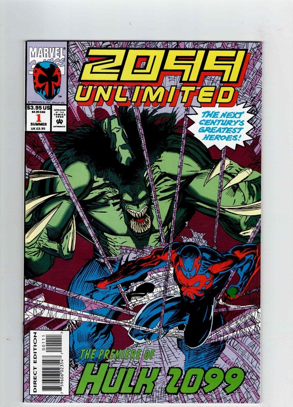 Marvel Comic 2099 Unlimited No 1