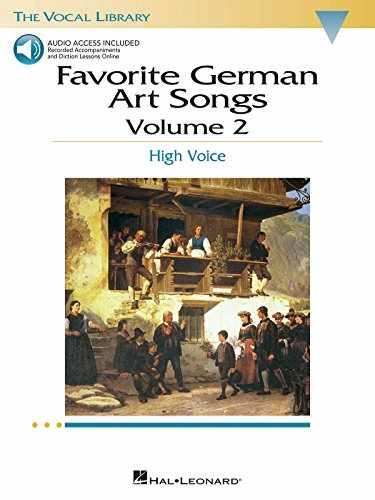 Favorite German Art Songs – Volume 2 – Paperback, by Various – Very Good