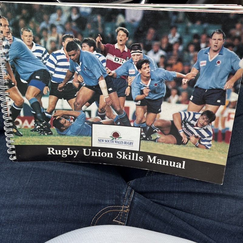 New South Wales Rugby – Rugby Union Skills Manual – Vintage