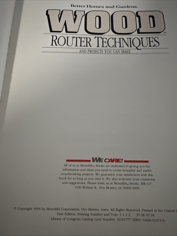 Wood : Router Techniques and Projects You Can Make by Geoffrey Wood (1993,... gallery