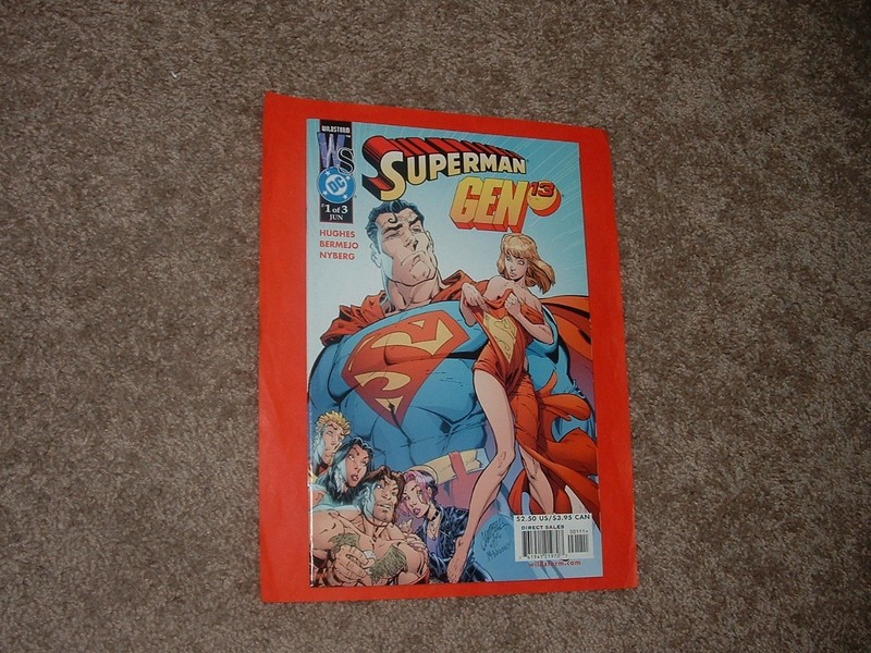 2000 DC Superman Gen 13 1B J Scott Campbell Hughes Bermejo Sharp VF Fast Ship