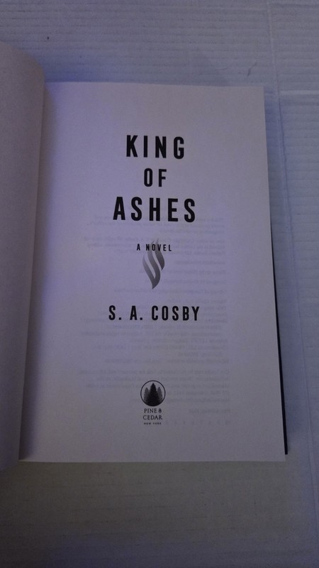 King of Ashes by S.A. Cosby 2025 Hardcover Book gallery