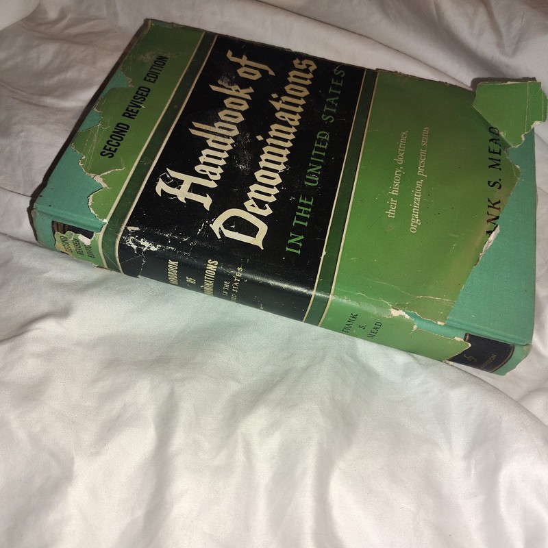 Handbook Of Denominations in the United States 2nd Rev Ed by Frank Mead gallery
