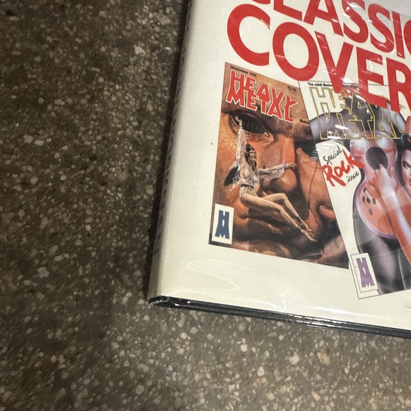 HEAVY METAL “25 Years of Classic Covers” Hardcover BOOK J. Workman Rare - 2002! gallery