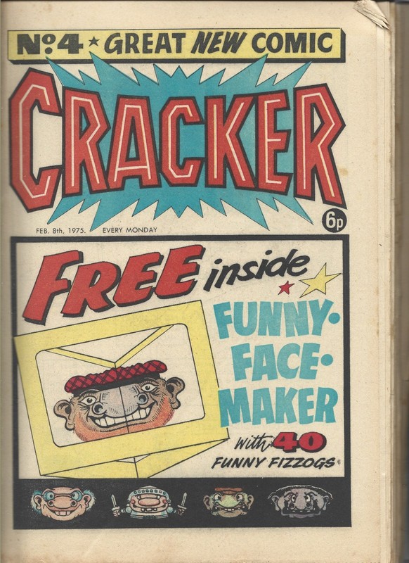 14 x VINTAGE CRACKER COMICS Nos 4,5,6,8, 9,10,12,13,14,19,26,27,28,29. 1975