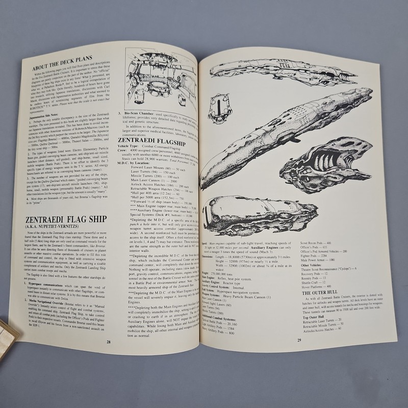 Robotech RPG Book 3: Zentraedi Paperback Palladium Books 3rd Print 1990 gallery