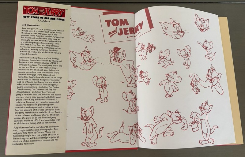 Tom and Jerry Fifty Years of Cat and Mouse T R Adams Crescent Books 1991 gallery