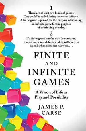 Finite and Infinite Games – Paperback, by Carse James – Very Good