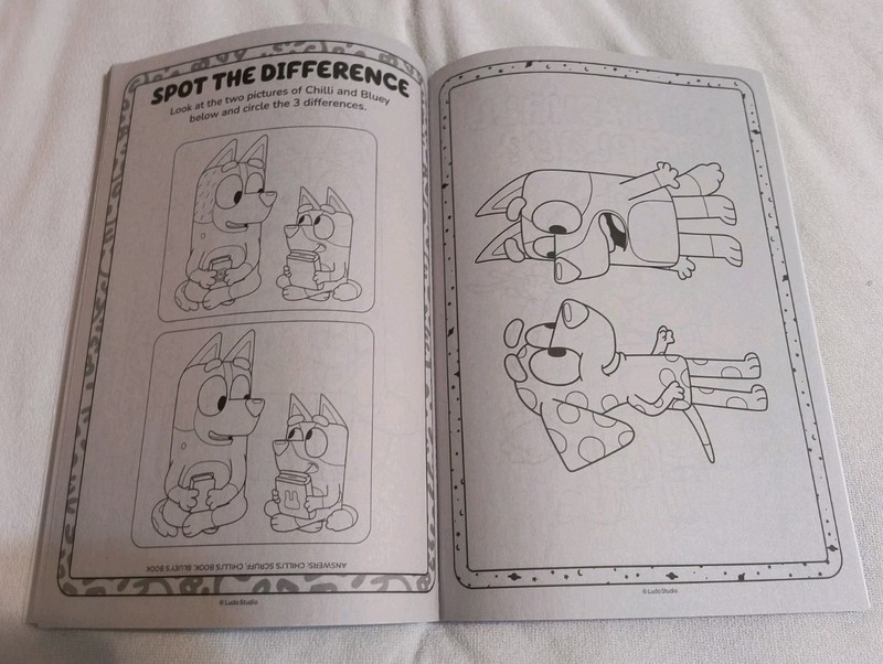 BLUEY Jumbo Coloring & Activity Book with Tear/Share Pages New! Free Shipping! gallery