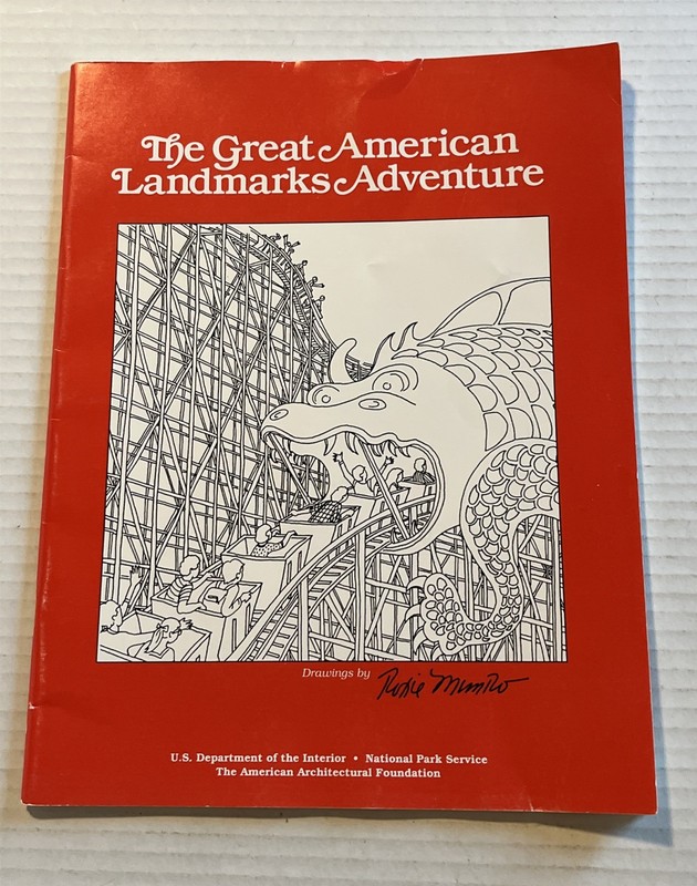 The Great American Landmarks Adventure- Vintage 1987a HTF – Illustrated