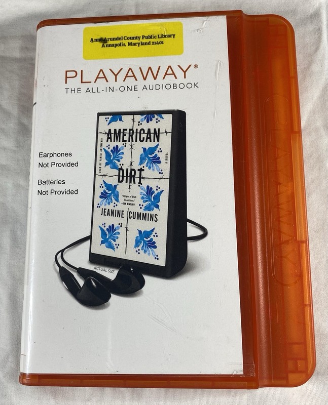 American Dirt Jeanine Cummins Playaway Audiobook Ex Library