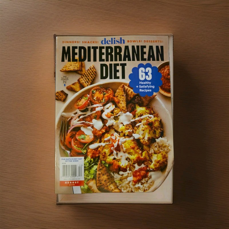 DELISH – MEDITERRANEAN DIET!! 63 Healthy +Satisfying Recipes 2025