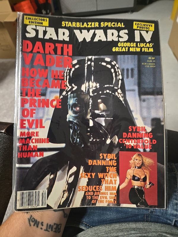 STARBLAZER MAGAZINE #1 1985 SPECIAL STAR WARS IV COLLECTOR’S EDITION DARTH VADER