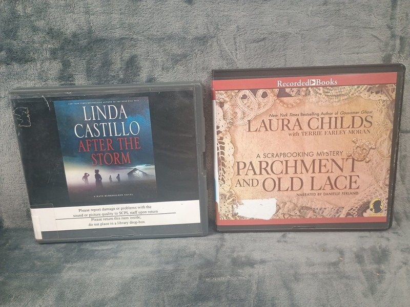 Lot of 9 Crime Thriller Mystery Suspense CD Audiobooks Mixed Ex Library gallery