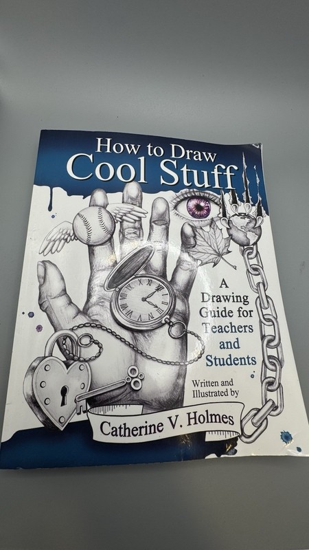 Lot of 2 Drawing Books – “How to Draw Cool Stuff” by Catherine V. Holmes gallery