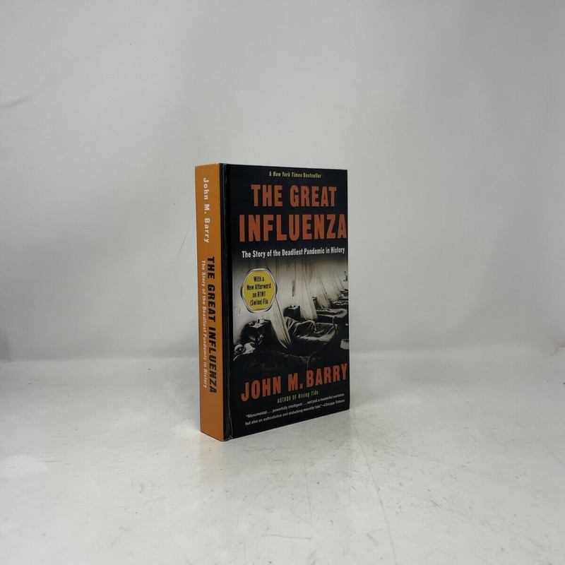 The Great Influenza by John M. Barry HC First Thus Like New 2018 gallery