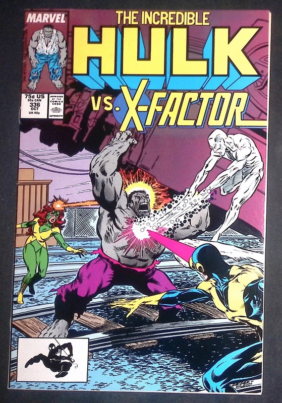 The Incredible Hulk #336 Copper Age Marvel Comics VF+